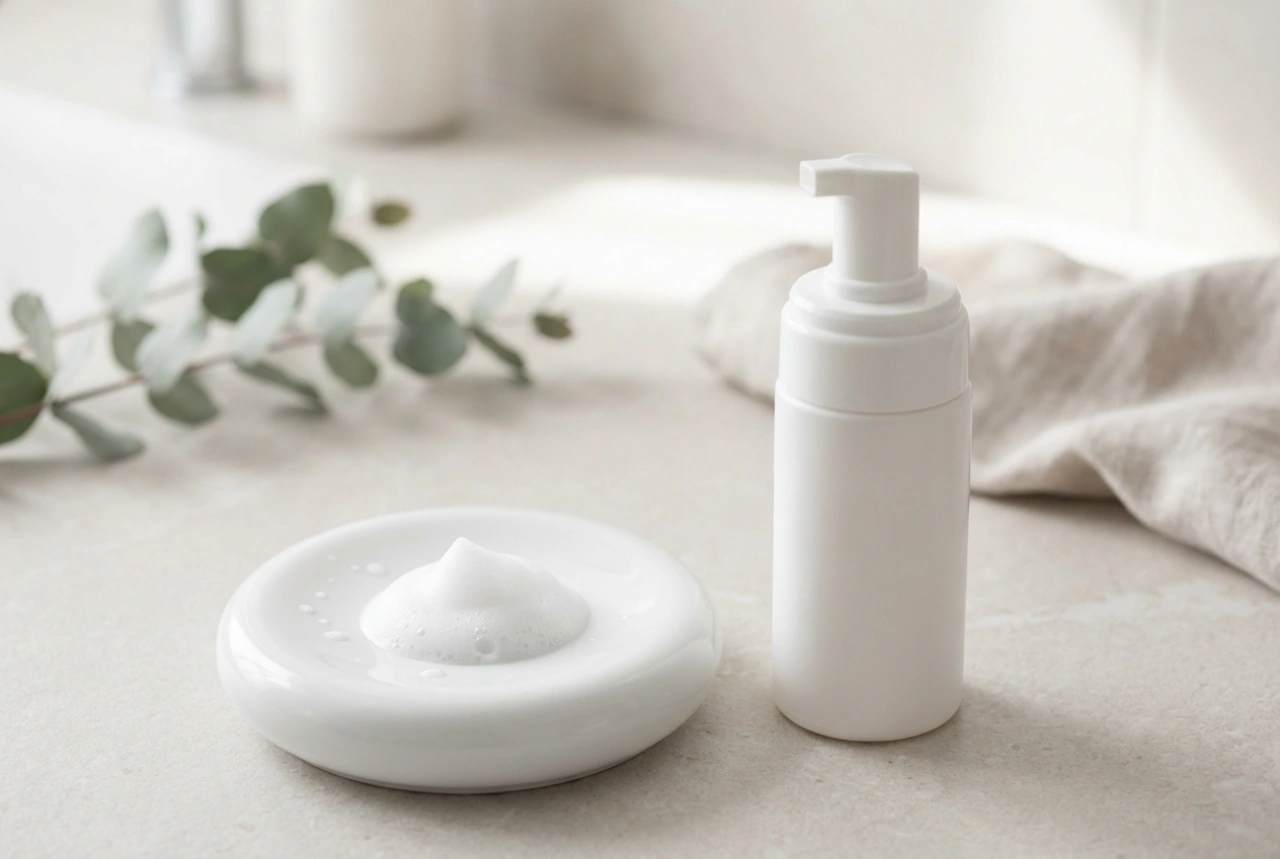 Αφρός ντεμακιγιάζ: ελαφριά σύνθεση που αφαιρεί το μακιγιάζ και το SPF