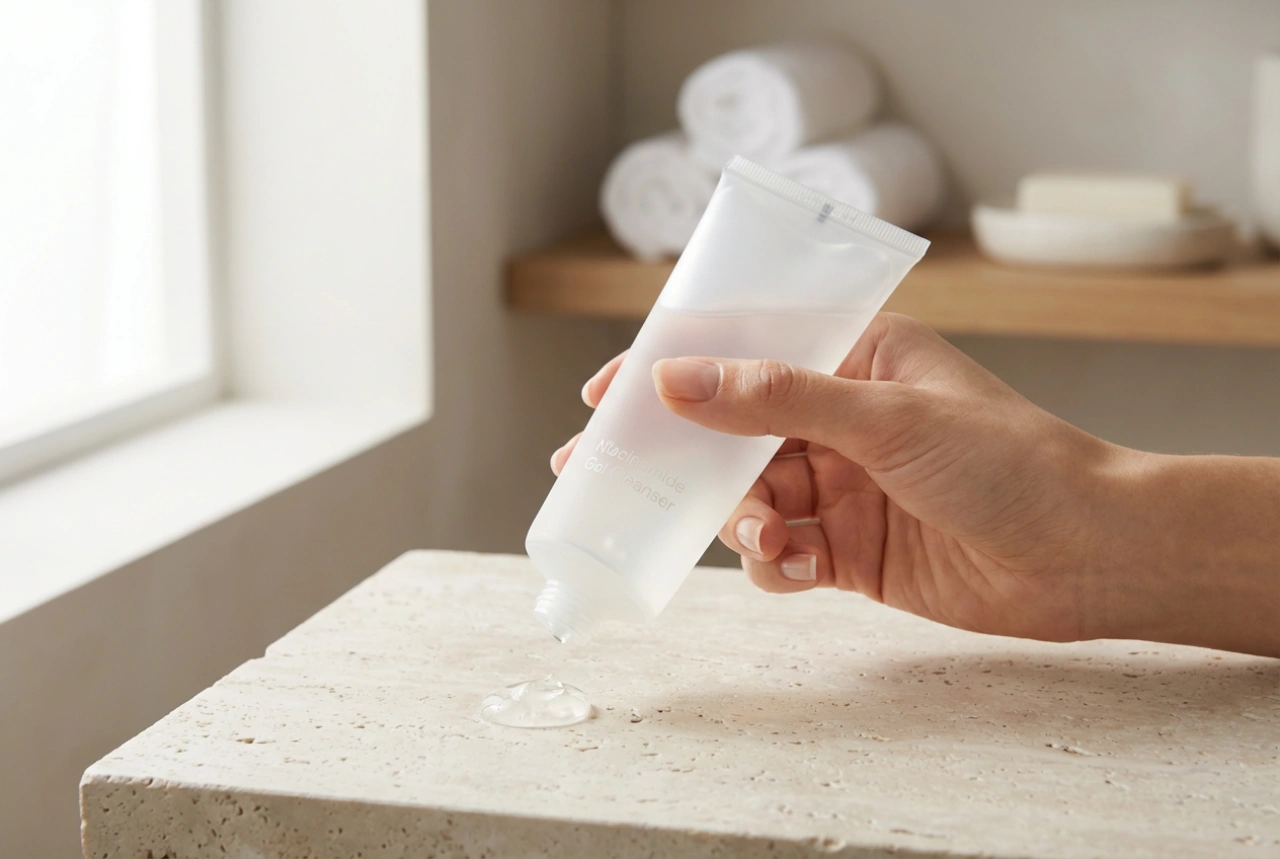 Νιασιναμίδη σε τζελ καθαρισμού προσώπου: πότε αξίζει και πώς να το χρησιμοποιήσετε