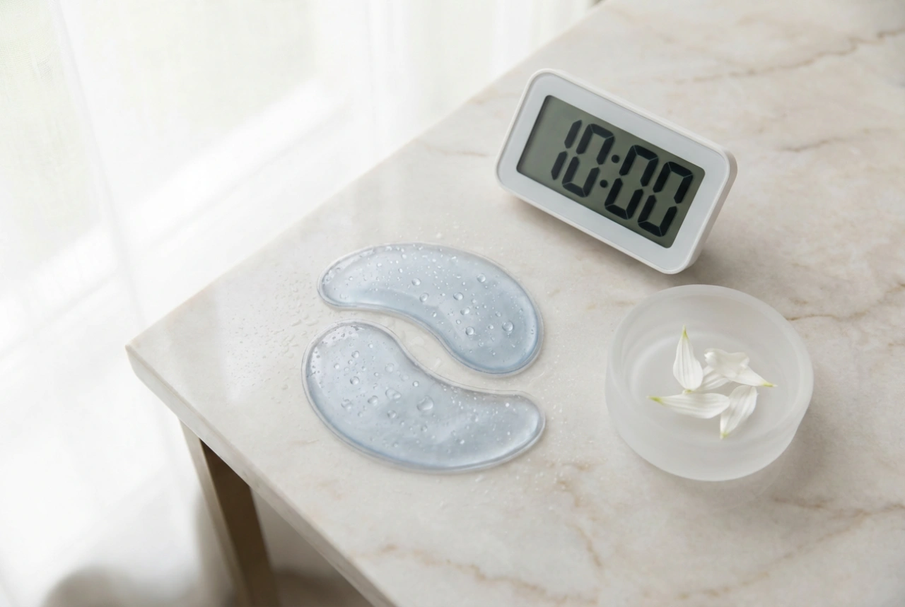 Μάσκες για τα μάτια και κάτω από τα μάτια: ψύξη, τοποθέτηση και χρόνος