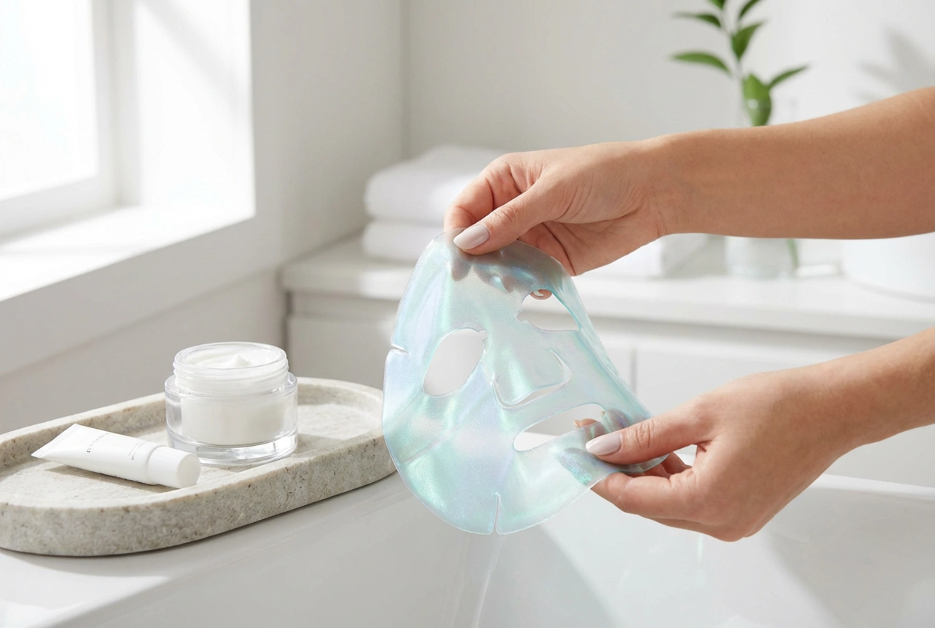 Υδρογέλη μάσκα: ένα δροσιστικό τελετουργικό, πώς να την εφαρμόσετε και να την αφαιρέσετε