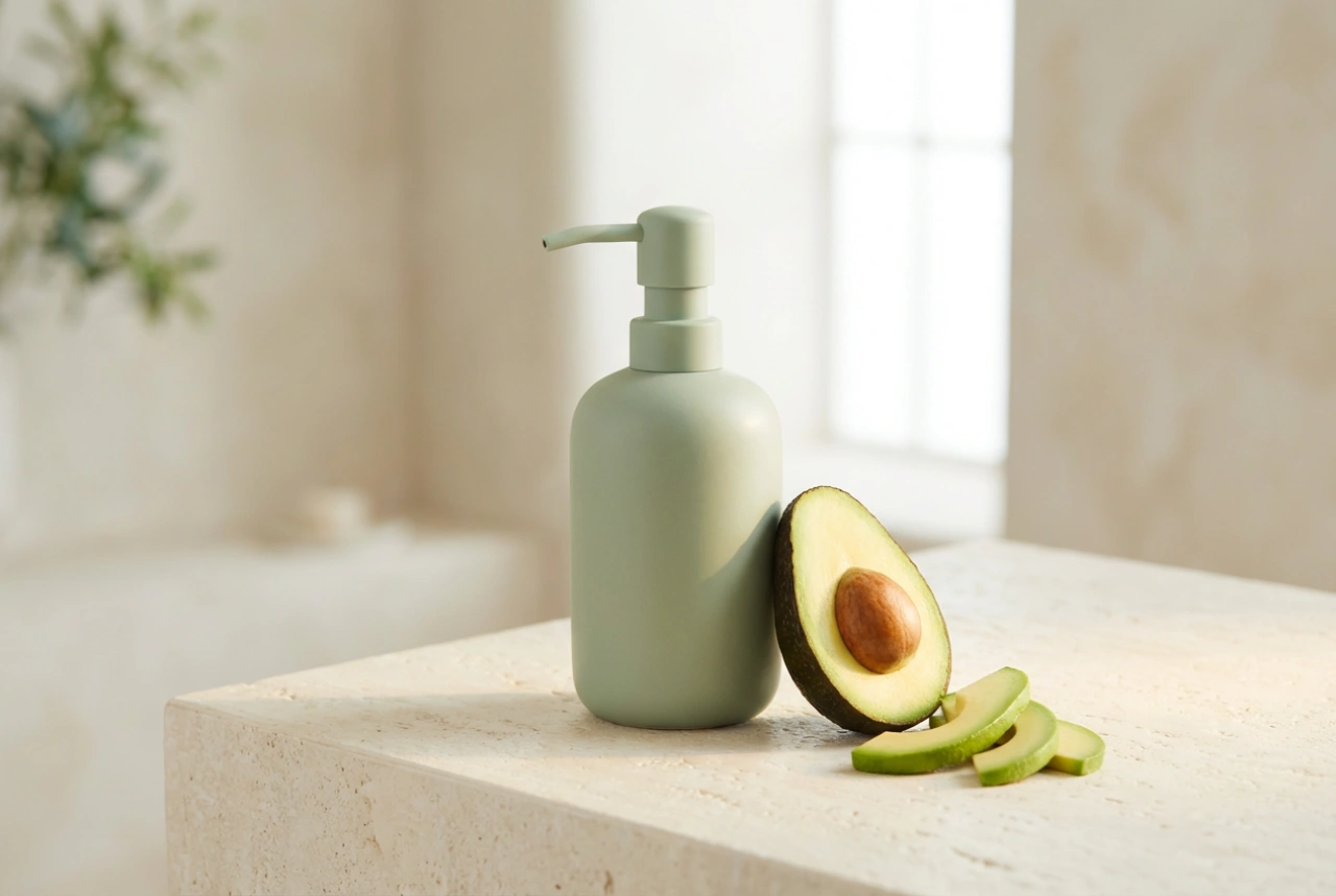 Σαμπουάν με αβοκάντο: απαλός καθαρισμός και θρέψη χωρίς να βαραίνει τα μαλλιά
