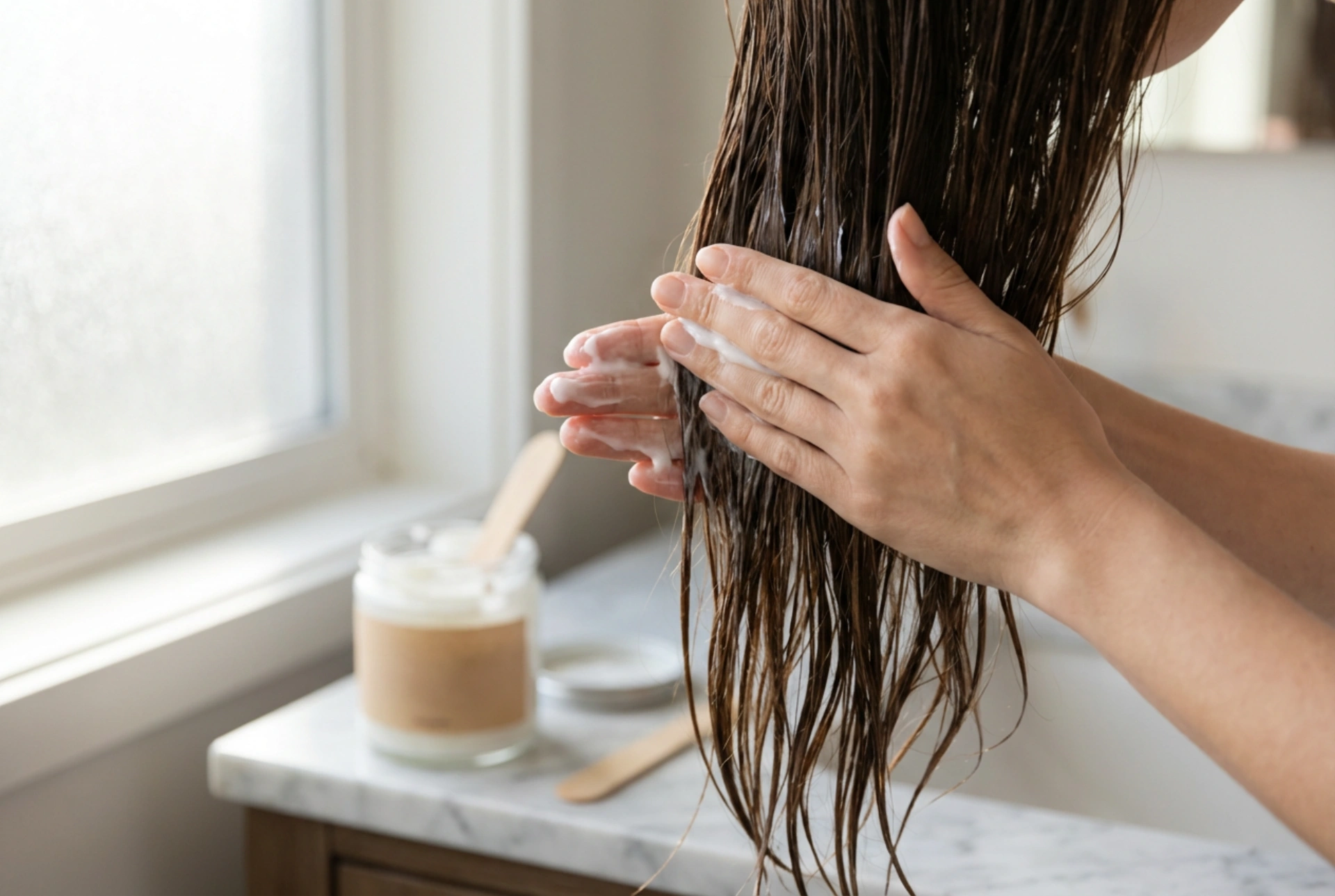 Μάσκα για ξηρά μαλλιά: εντατική ενυδάτωση βήμα προς βήμα