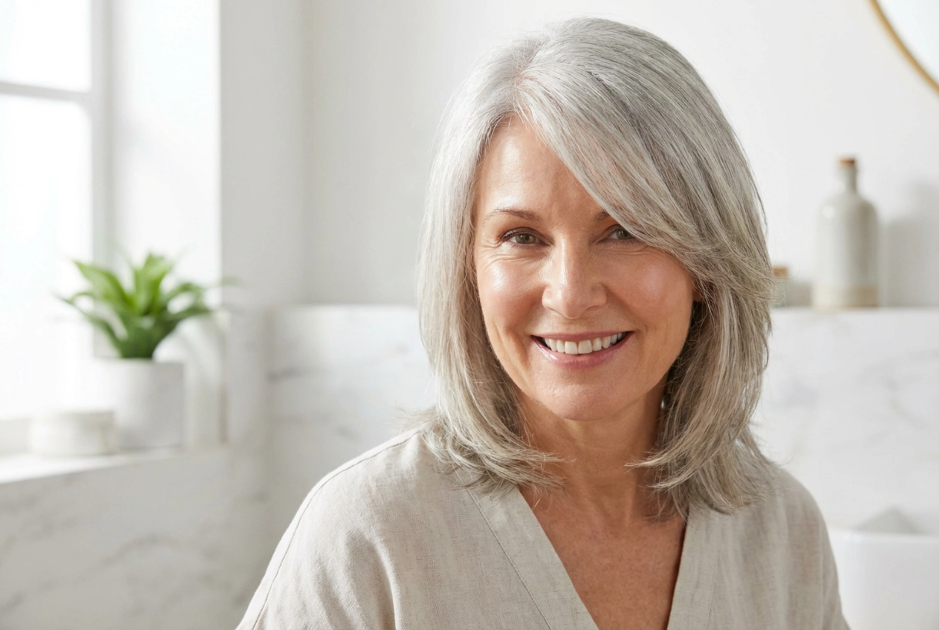 Χτενίσματα για στρογγυλό πρόσωπο μετά τα 50: Ιδέες και συμβουλές styling