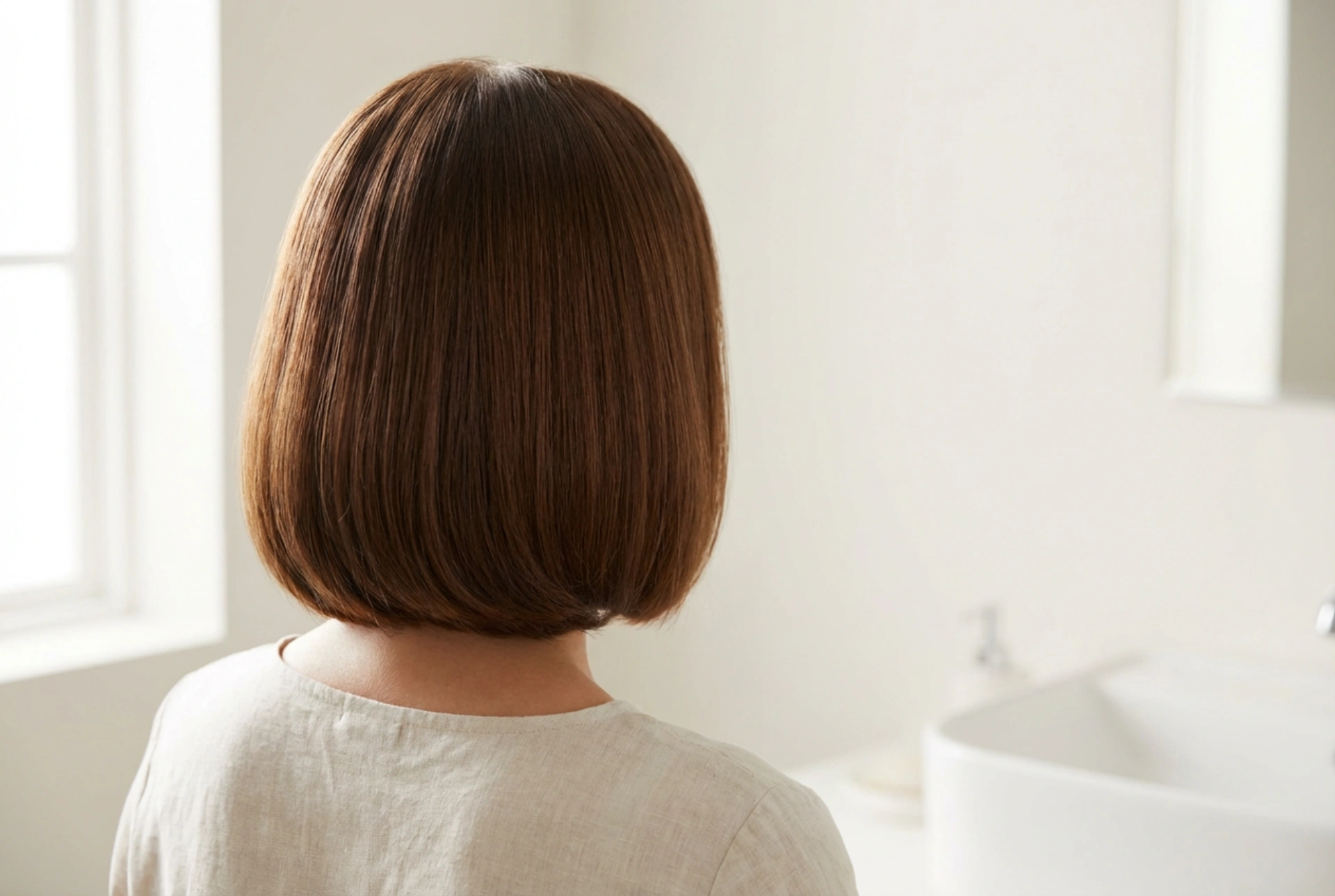 Γυναικείο κούρεμα καρέ: styling, όγκος και λείανση