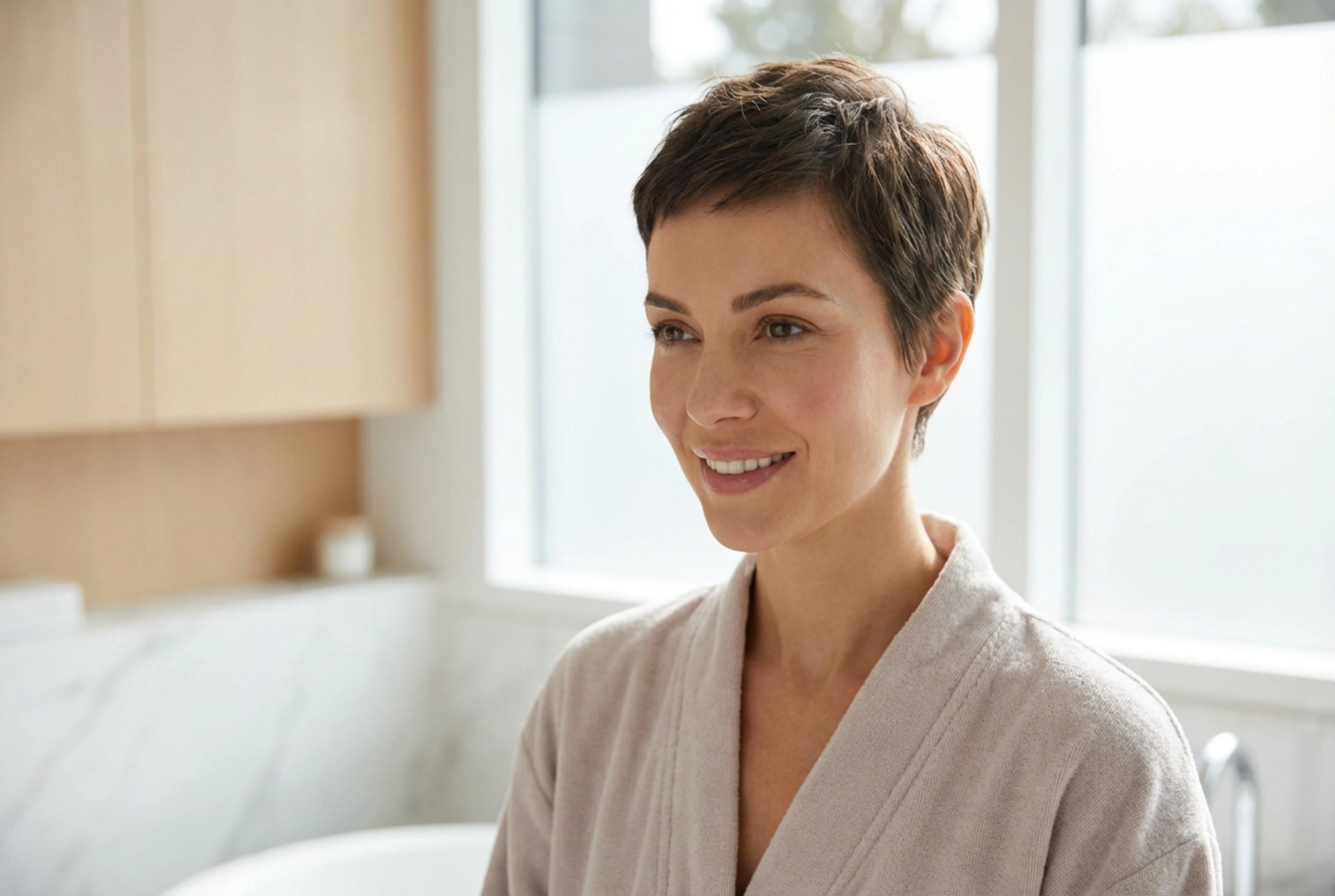 Κοντό και με χαρακτήρα: Αγορίστικο κούρεμα με απαλό τελείωμα