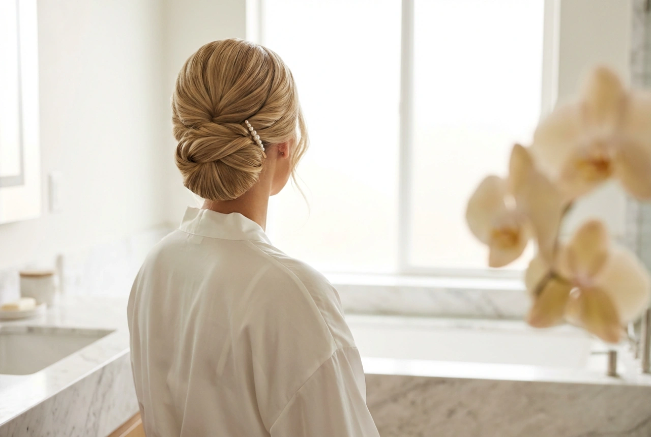 Μαμά σε γάμο: κομψό χτένισμα για γάμο για τη μαμά βήμα προς βήμα