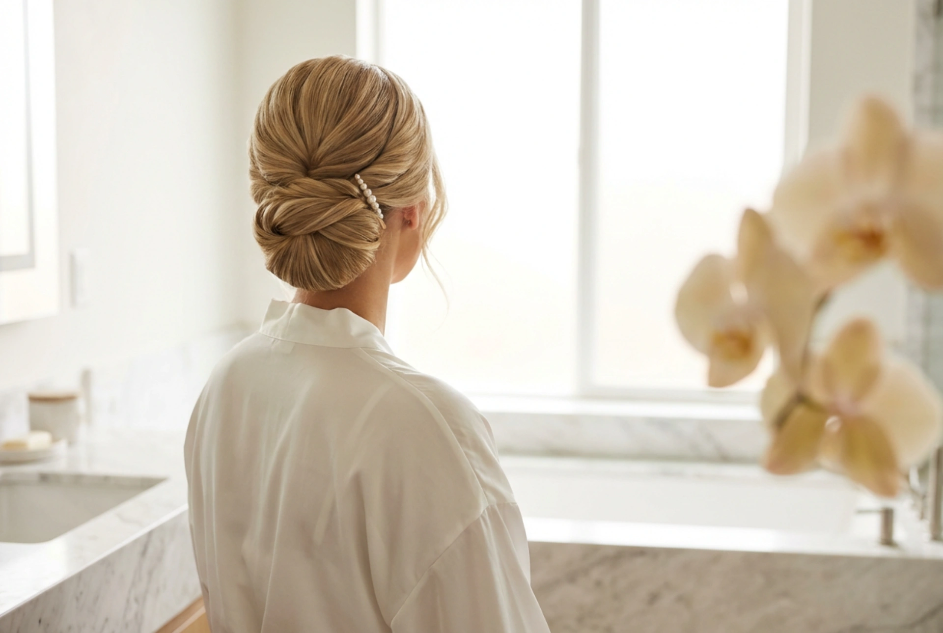 Μαμά σε γάμο: κομψό χτένισμα για γάμο για τη μαμά βήμα προς βήμα