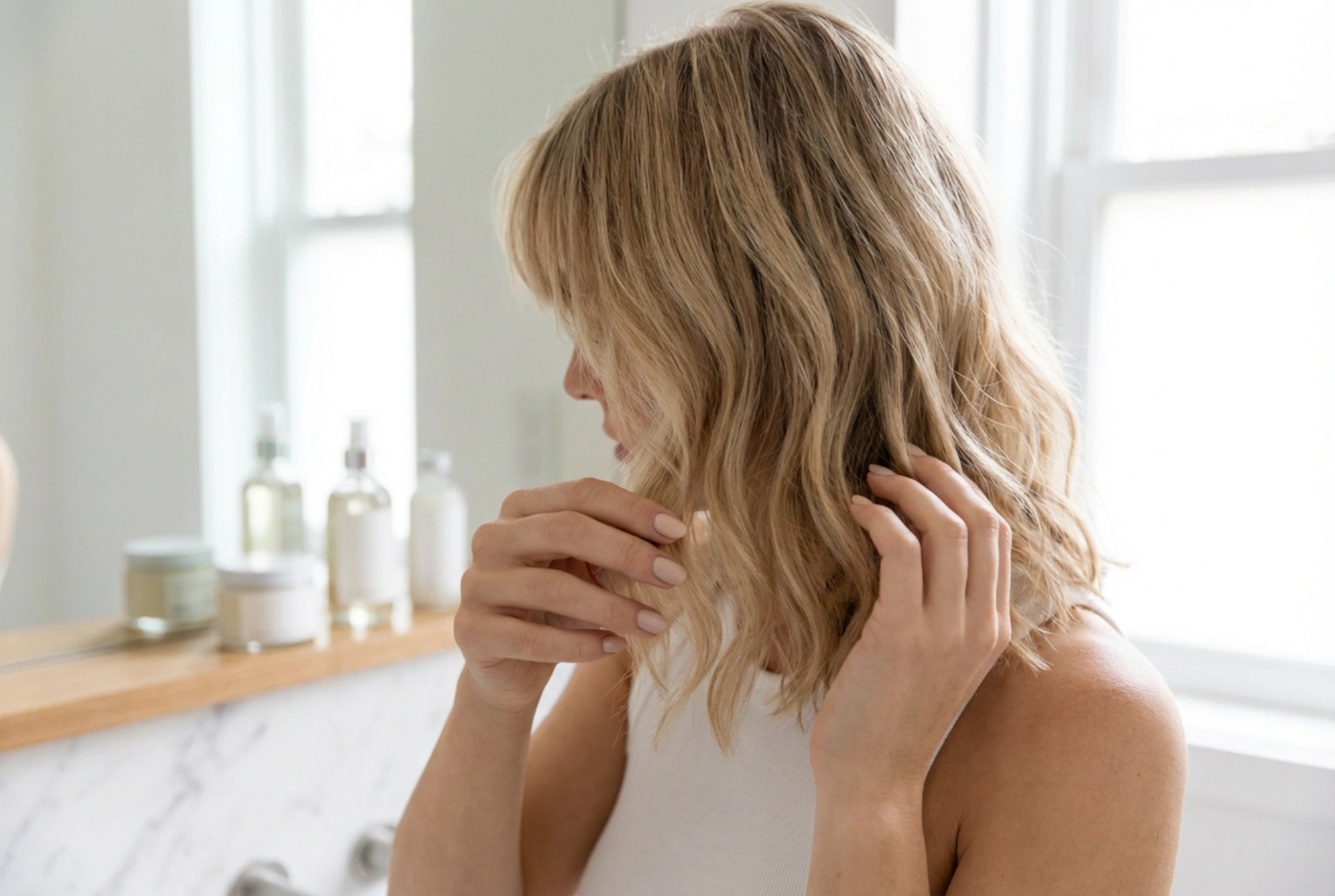 Πώς να χτενίσετε μαλλιά μέχρι τον ώμο με αφέλειες: βήμα προς βήμα