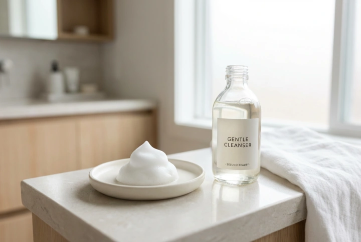 Απαλός αφρός καθαρισμού προσώπου: καθαρή επιδερμίδα και άθικτος φραγμός