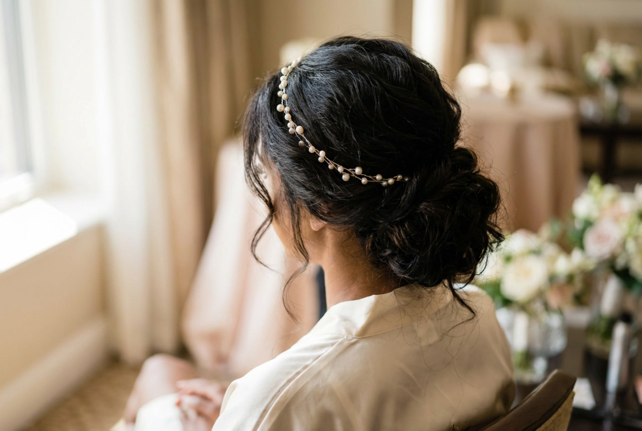 Κομψά χτενίσματα με στέκα για γάμο