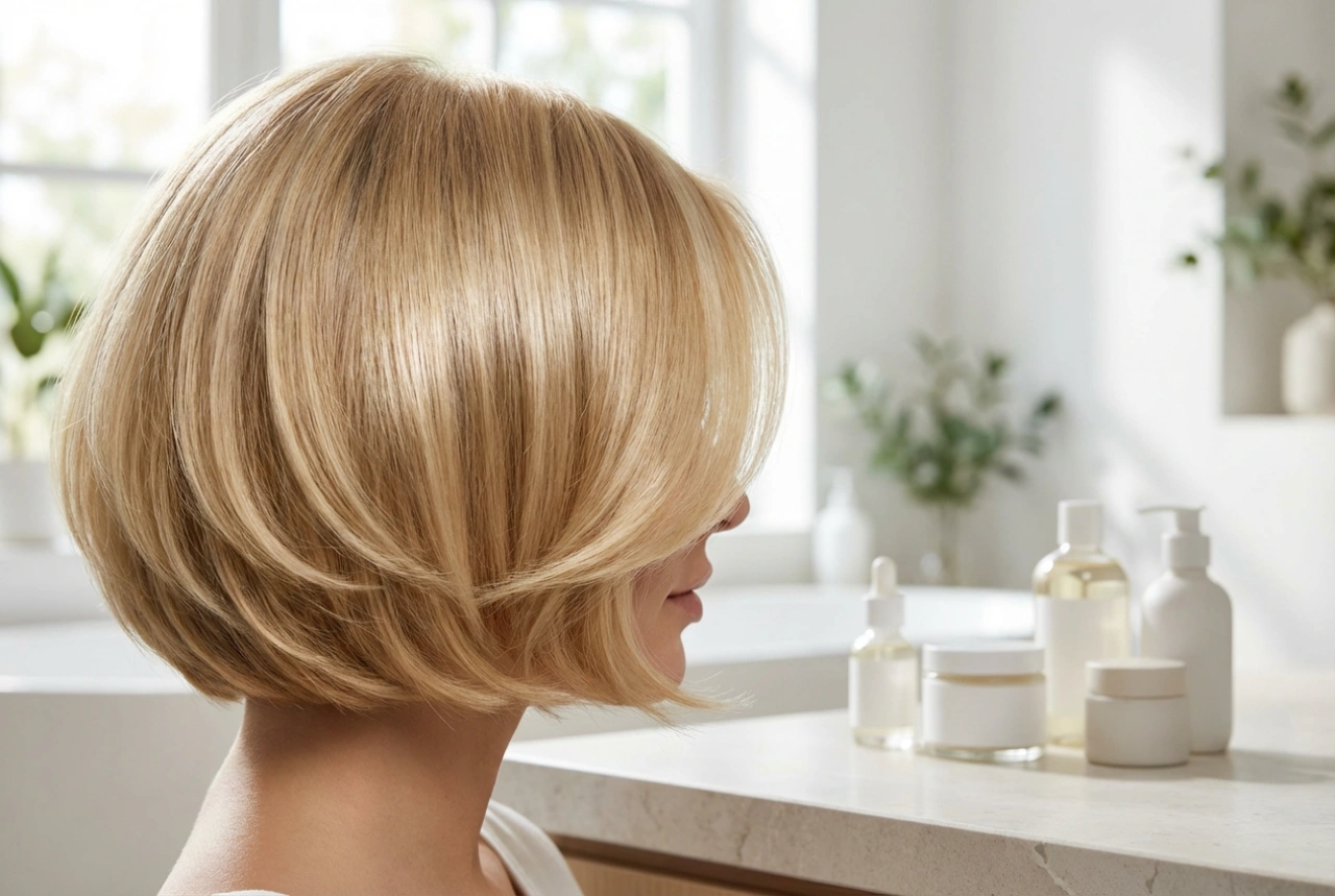 Κοντό ξανθό καρέ: πώς να προσθέσετε λάμψη και όγκο χωρίς φθορά