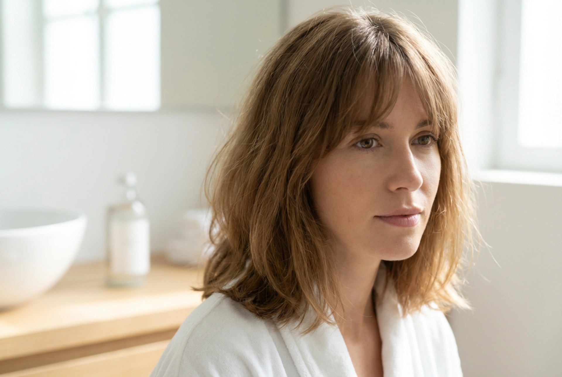 Styling για μεσαίου μήκους μαλλιά με αφέλειες: καθημερινοί τρόποι για όγκο και κράτημα