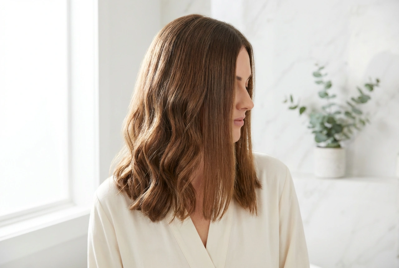 Styling για μαλλιά μέχρι τον ώμο: κυματισμοί, λείο καρέ και μισά πιασίματα σε 10 λεπτά