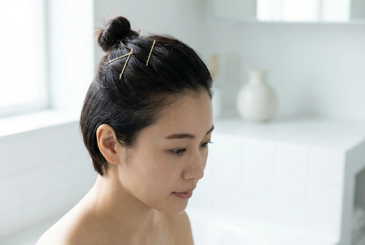 Styling κοντών μαλλιών: τσιμπιδάκια, μίνι κότσοι και έξυπνα πιασίματα