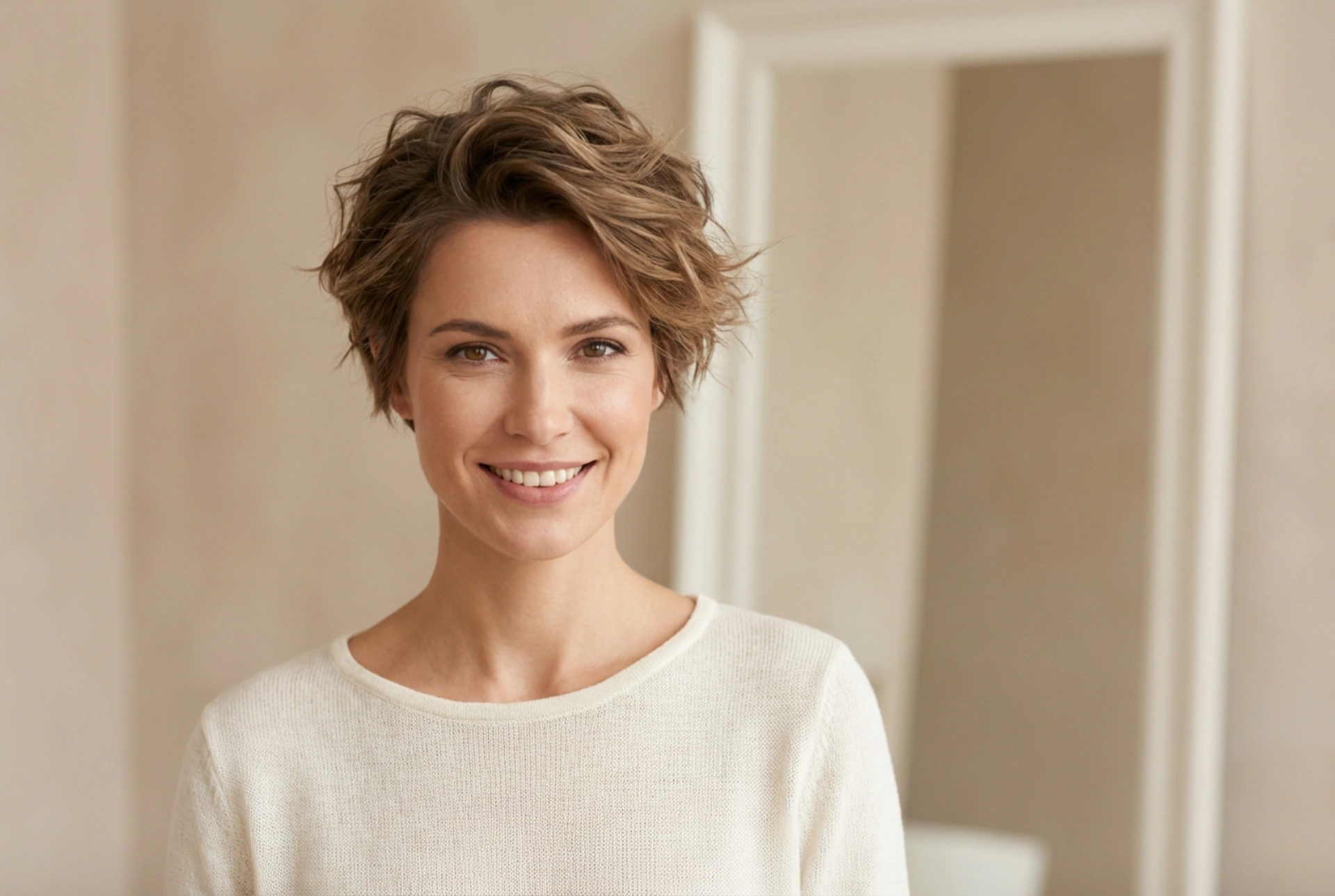 Κούρεμα crop: πώς να το φορμάρετε για φυσική υφή χωρίς να κολλάνε τα μαλλιά