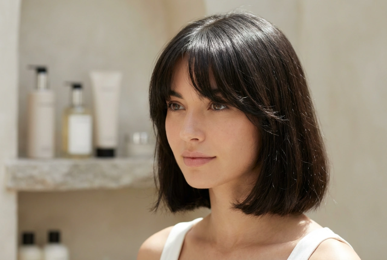 Curtain bangs σε κοντά μαλλιά: κούρεμα, styling και περιποίηση