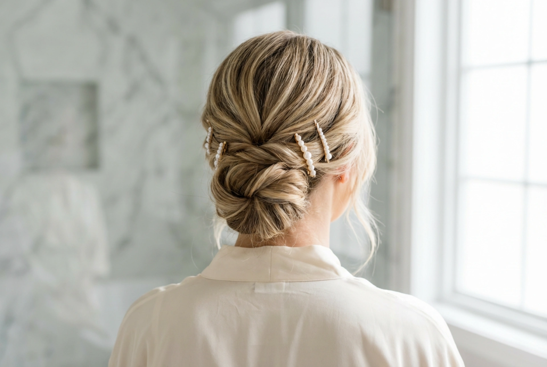 Νυφικός Κότσος: Σχέδιο Προετοιμασίας, Styling και Σταθεροποίηση χωρίς να Βαραίνει