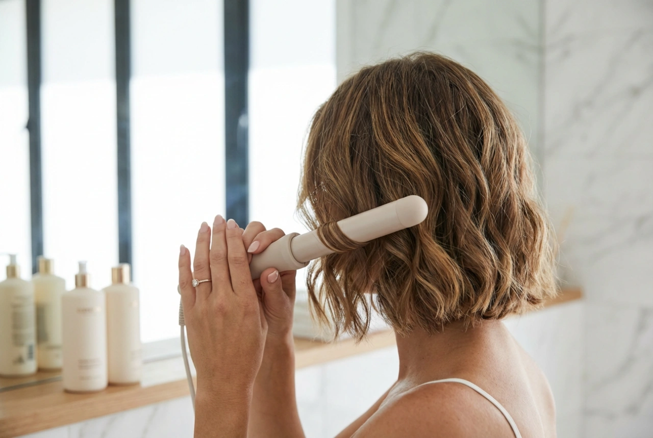 Σπαστές μπούκλες σε κοντά μαλλιά βήμα προς βήμα: εργαλεία και σταθεροποίηση