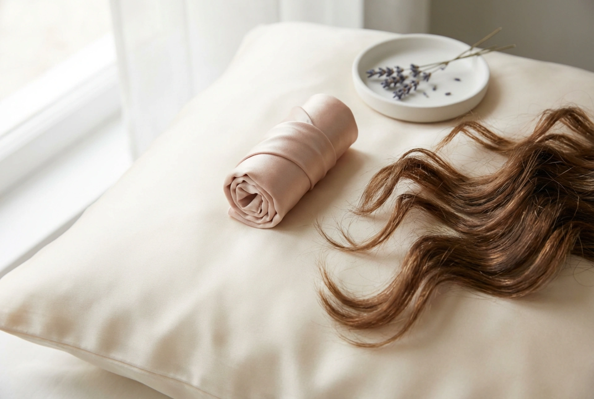 Μεταξωτό ρόλερ μαλλιών: Νυχτερινοί κυματισμοί χωρίς θερμότητα βήμα προς βήμα