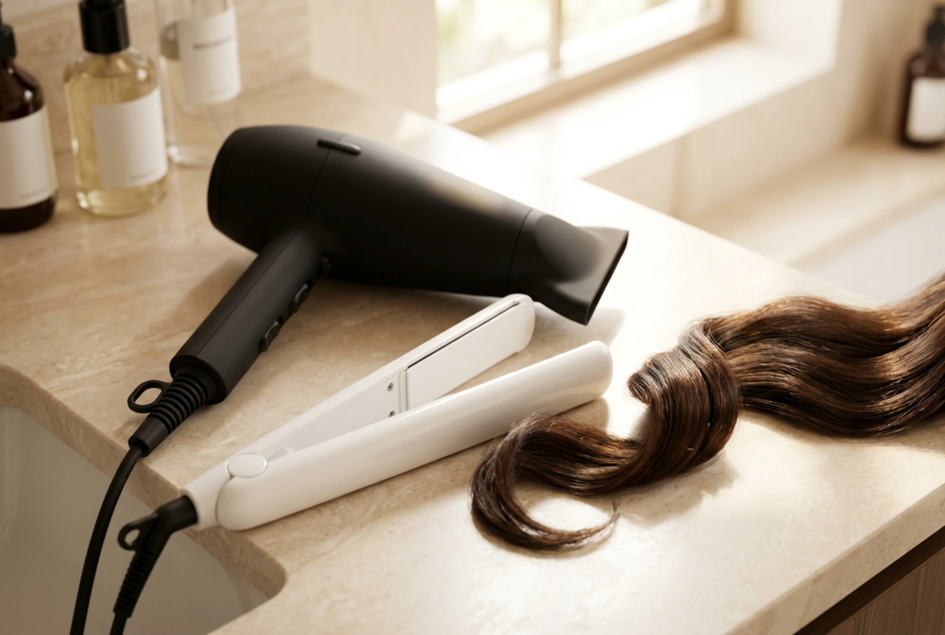 Στεγνωτήρας και ισιωτικό: Πώς να συνδυάσετε το στέγνωμα με το ίσιωμα για λείο αποτέλεσμα