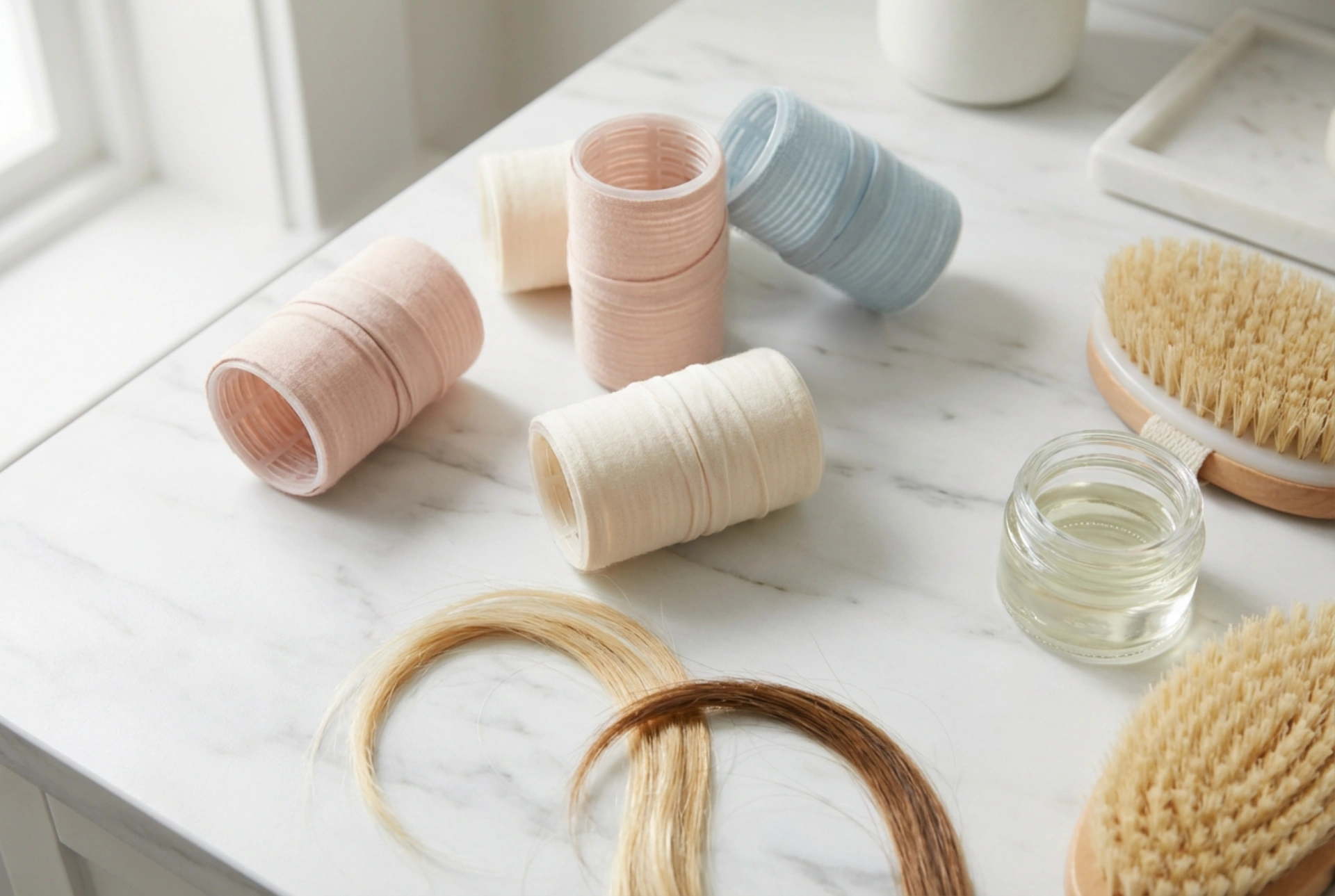 Φαρδιά ρόλεϊ μαλλιών: κύματα και όγκος χωρίς υψηλή θερμοκρασία