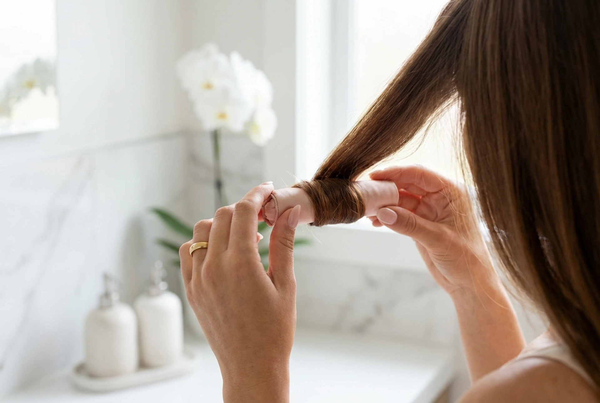 Μεταξωτά ρόλεϊ μαλλιών: τεχνικές εφαρμογής και διατήρηση της μπούκλας