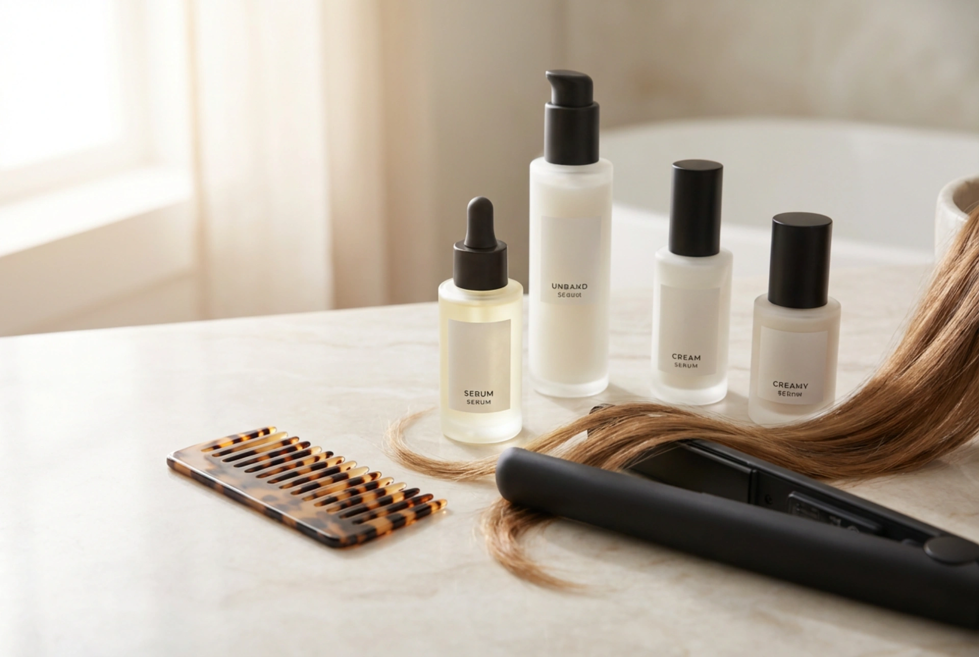 Κερατίνη στο σπίτι: βήμα προς βήμα από την προετοιμασία έως το styling