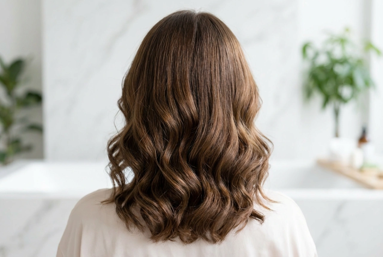 Κύματα σε μαλλιά μέχρι τον ώμο: Χτένισμα βήμα προς βήμα και σταθεροποίηση