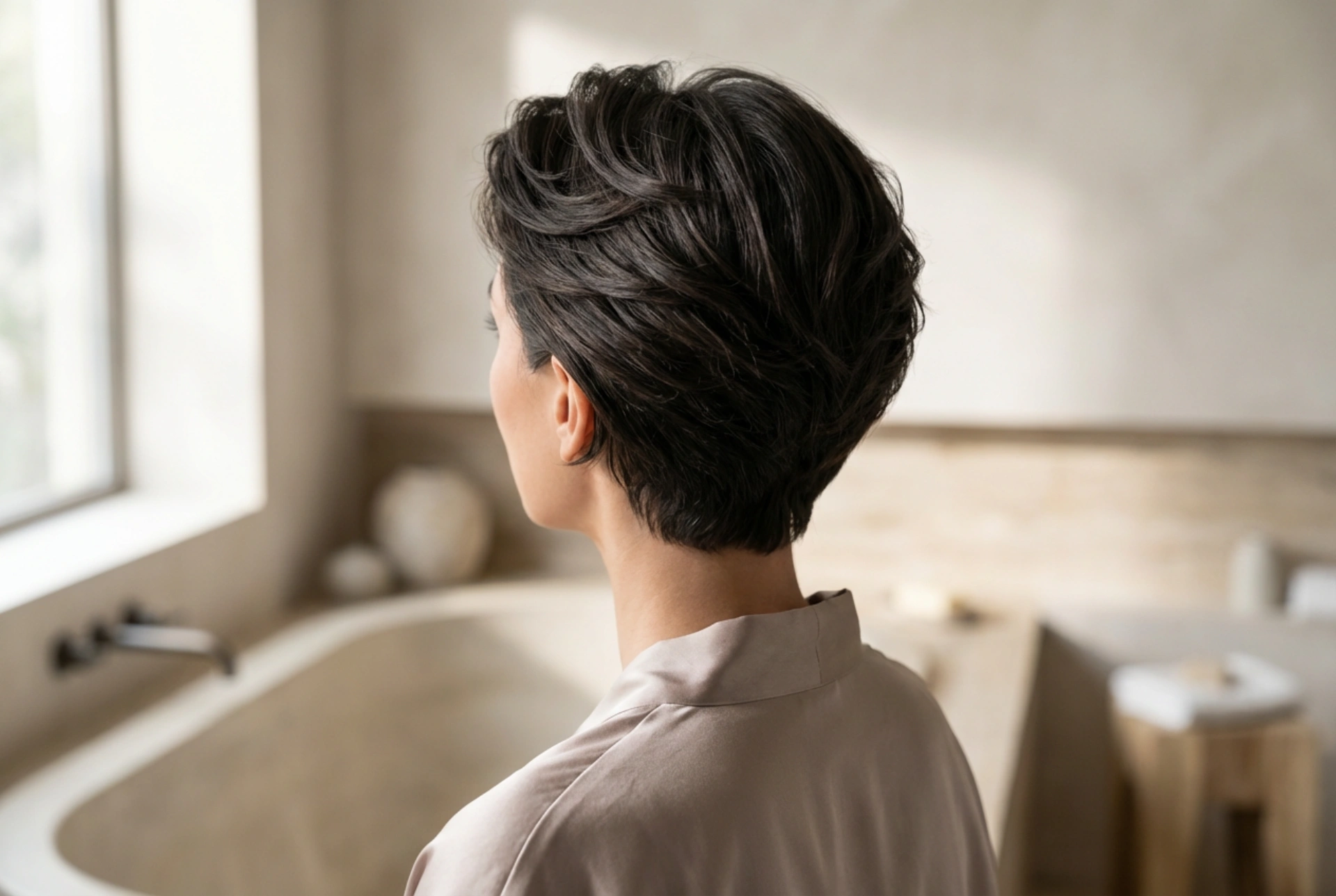 Styling κοντών μαλλιών: Όγκος, κατεύθυνση, φινίρισμα