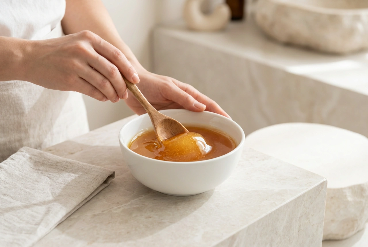 Αποτρίχωση με πάστα ζάχαρης στο σπίτι: προετοιμασία μείγματος και τεχνική