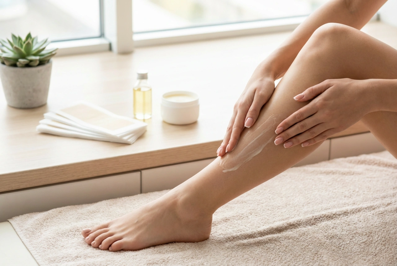 Αποτρίχωση ποδιών με κερί: προετοιμασία δέρματος, κατεύθυνση αφαίρεσης και φροντίδα