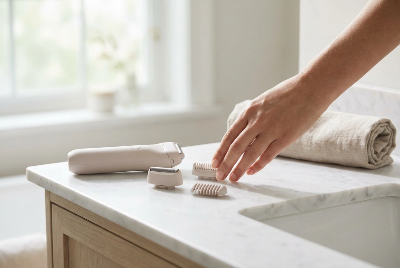 Γυναικεία ξυριστική μηχανή: πώς να επιλέξετε τα εξαρτήματα και να ξυριστείτε χωρίς ερεθισμούς