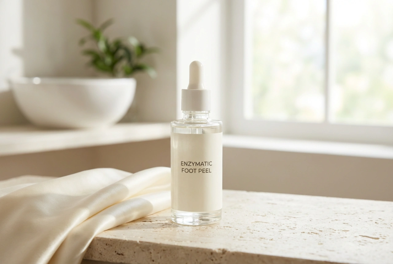 Ενζυμικό peeling ποδιών: απαλή απολέπιση χωρίς τρίψιμο