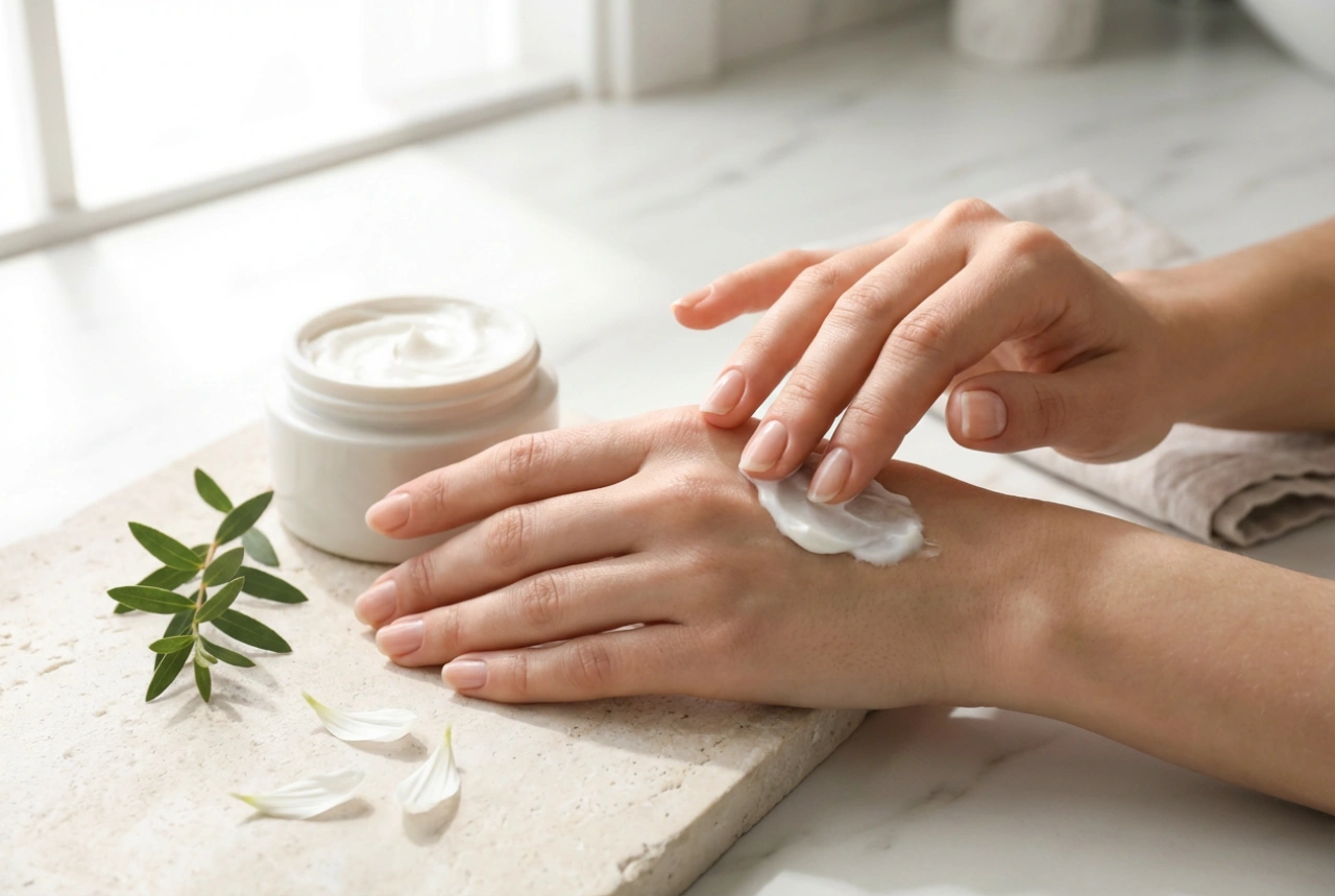 Μάσκα χεριών: εντατική θρέψη βήμα προς βήμα