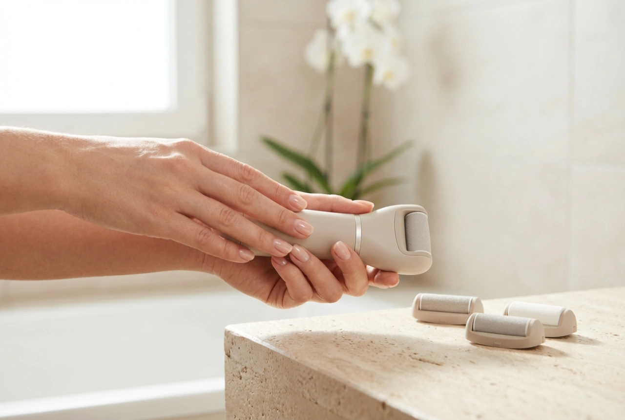 Ηλεκτρική λίμα ποδιών: Ρυθμίσεις, αντικατάσταση κυλίνδρων και ασφαλής χρήση