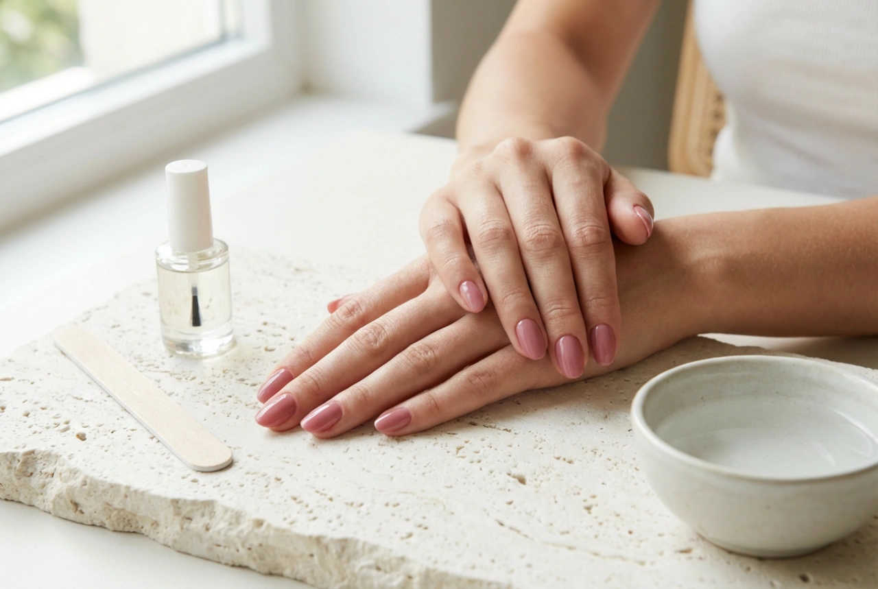 Νύχια και ημιμόνιμο μανικιούρ: βήμα προς βήμα, προετοιμασία και εφαρμογή