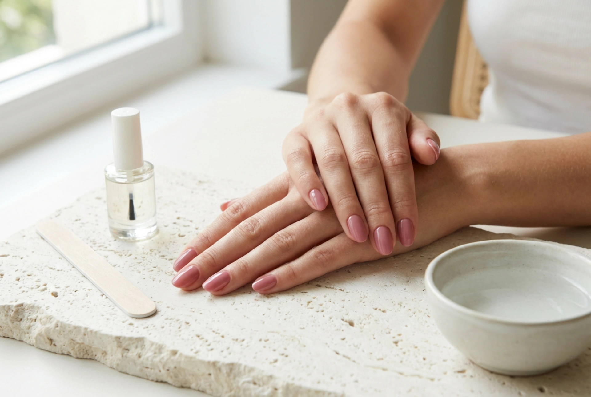 Νύχια και ημιμόνιμο μανικιούρ: βήμα προς βήμα, προετοιμασία και εφαρμογή