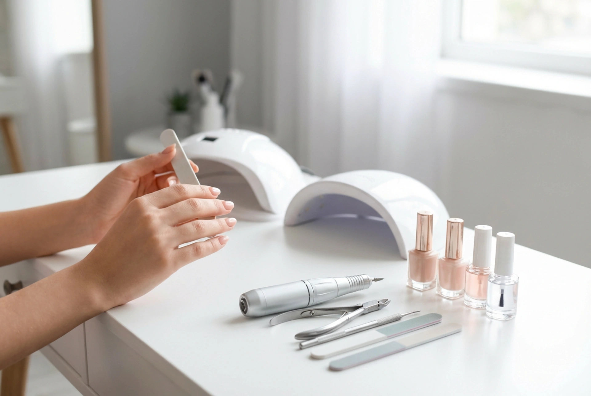 Ηλεκτρικός Τροχός και Λάμπα Νυχιών: Δημιουργία και Εργονομία του Χώρου σας στο Σπίτι