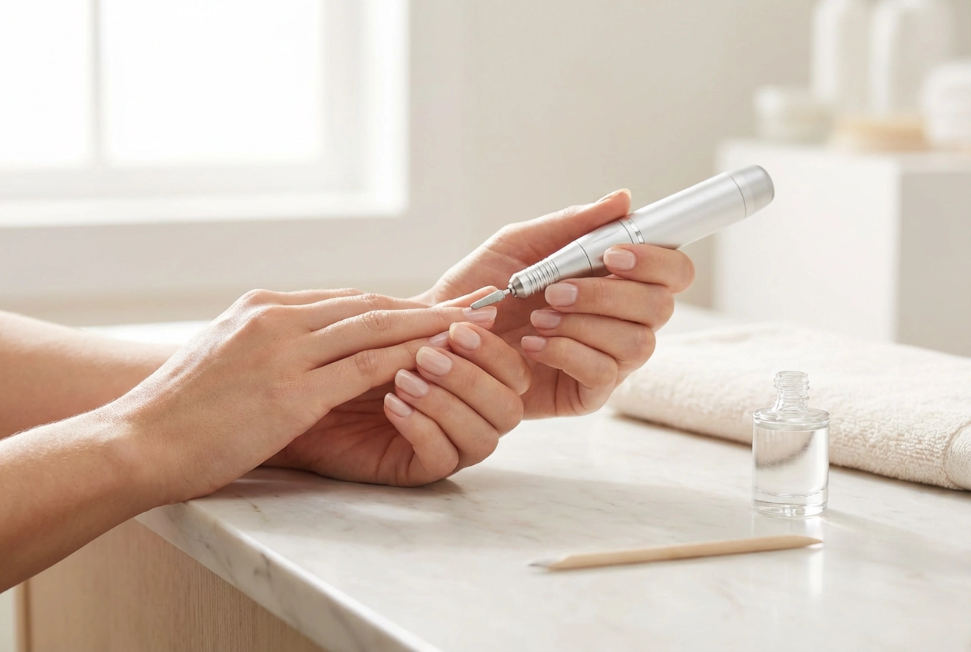 Τροχός νυχιών για ημιμόνιμο: αφαίρεση και προετοιμασία της πλάκας του νυχιού