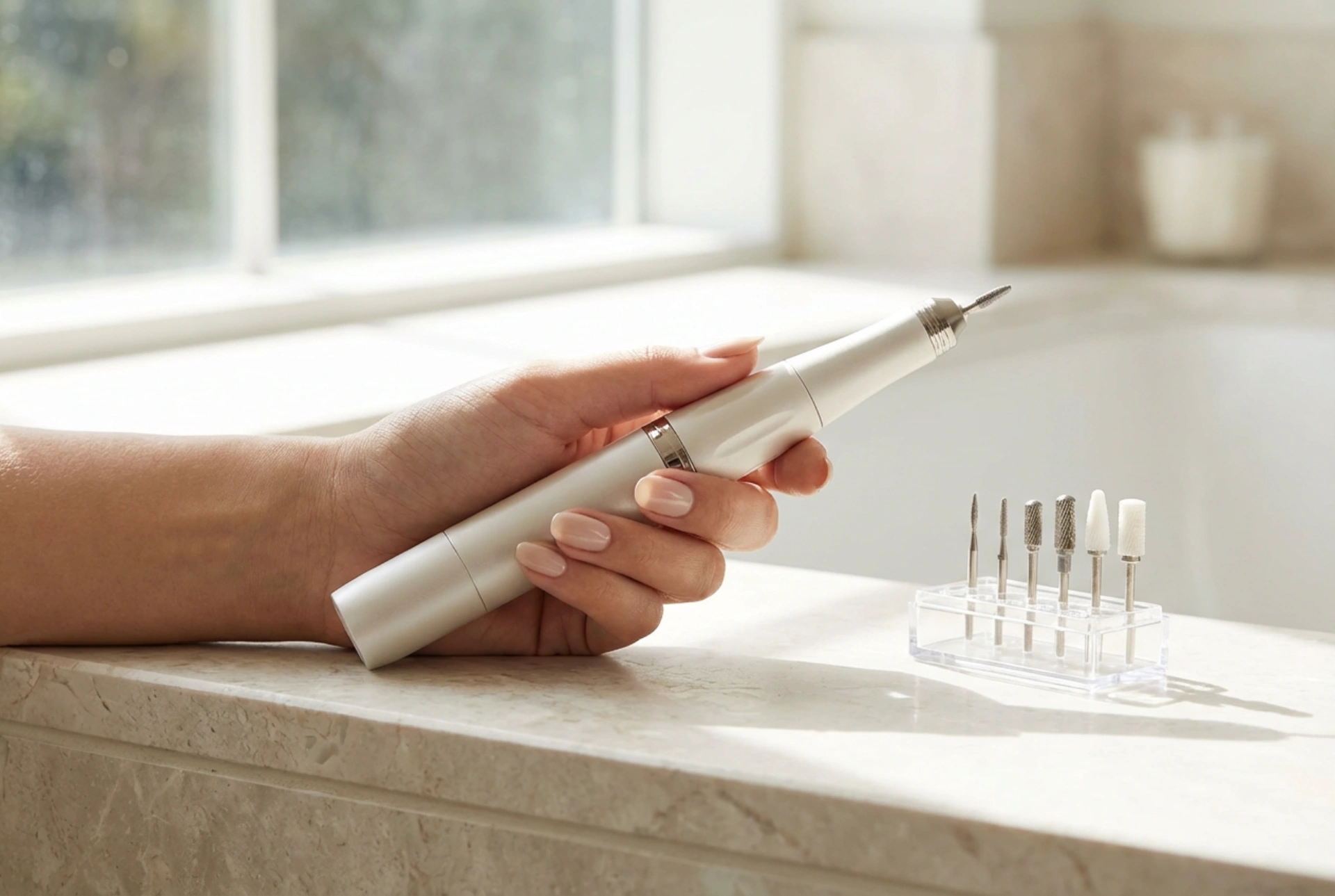 Μικρός τροχός νυχιών: εργονομία, επιλογή κεφαλών και εκμάθηση χειρισμού