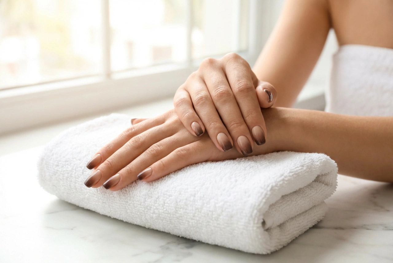 Καφέ Ombre Νύχια: Οδηγός για Τέλεια Διαβάθμιση και Ζεστές Αποχρώσεις