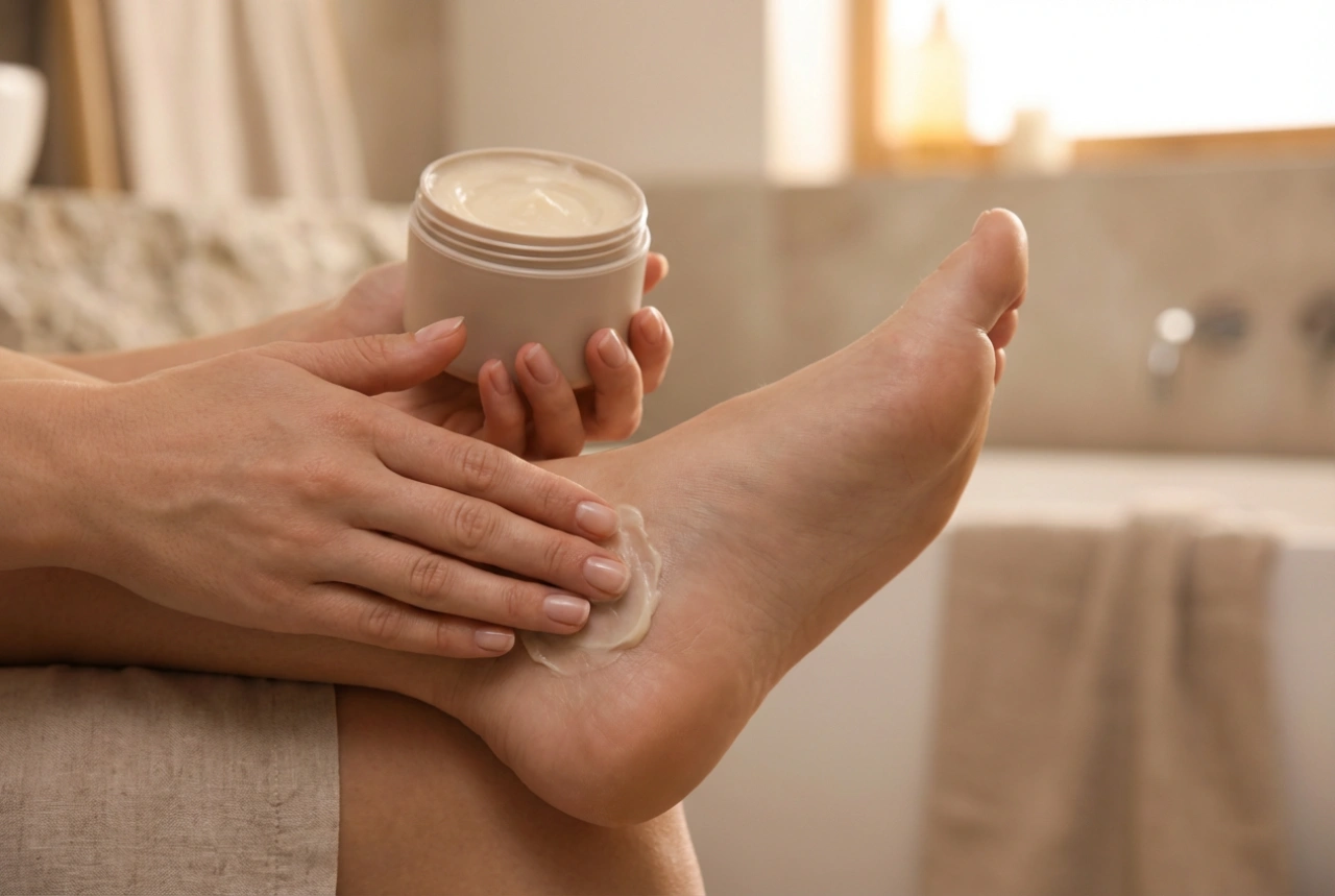 Φροντίδα για ξηρές φτέρνες: Αποτελεσματική βραδινή ρουτίνα και προστασία την ημέρα