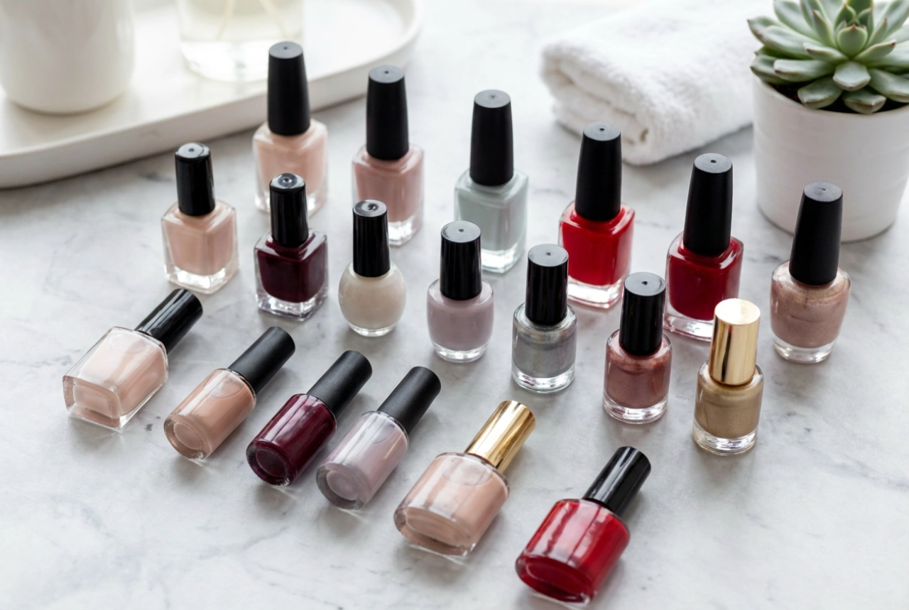 Χρώματα ημιμόνιμων βερνικιών: επιλογή ανάλογα με τον τόνο της επιδερμίδας, την περίσταση και την εποχή
