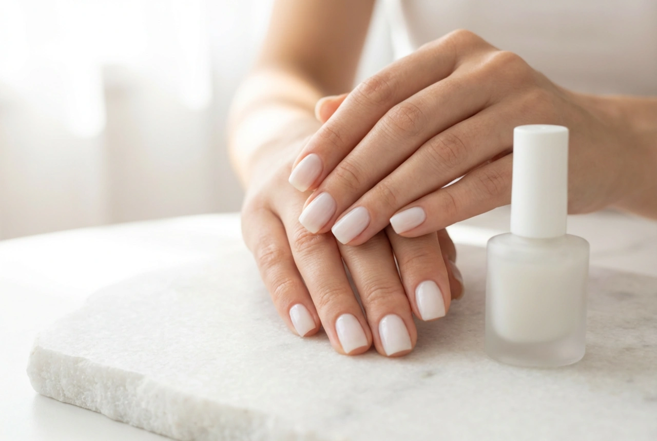 Γαλακτερά νύχια: Πώς να πετύχετε το τέλειο milky manicure βήμα προς βήμα χωρίς γραμμές