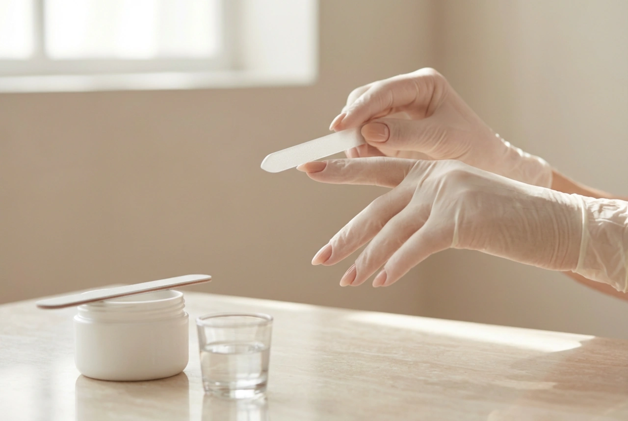 Tips νυχιών: επιλογή σχήματος, κόλληση και λίμαρισμα για φυσικό αποτέλεσμα