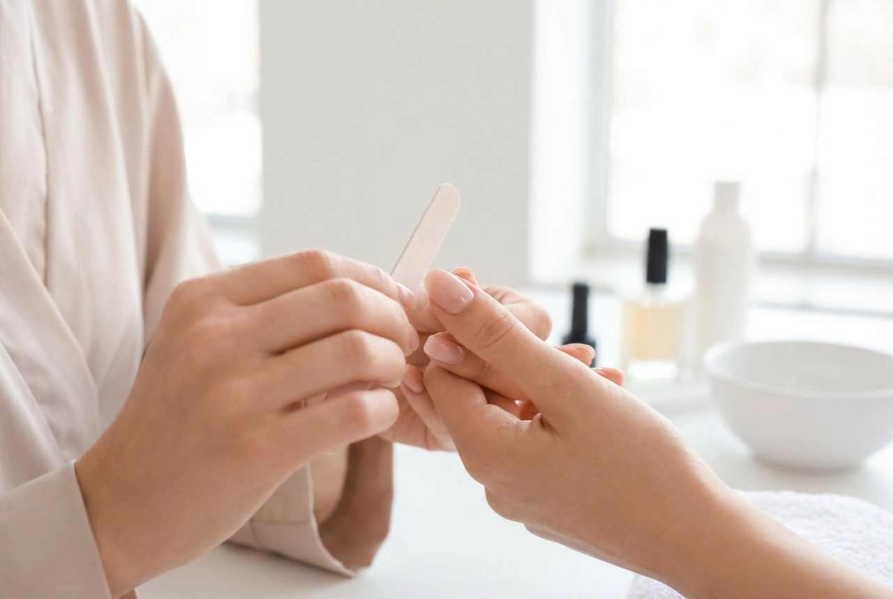Tips για επέκταση νυχιών με gel: Κόλληση, χτίσιμο κορυφής (apex) και λιμάρισμα
