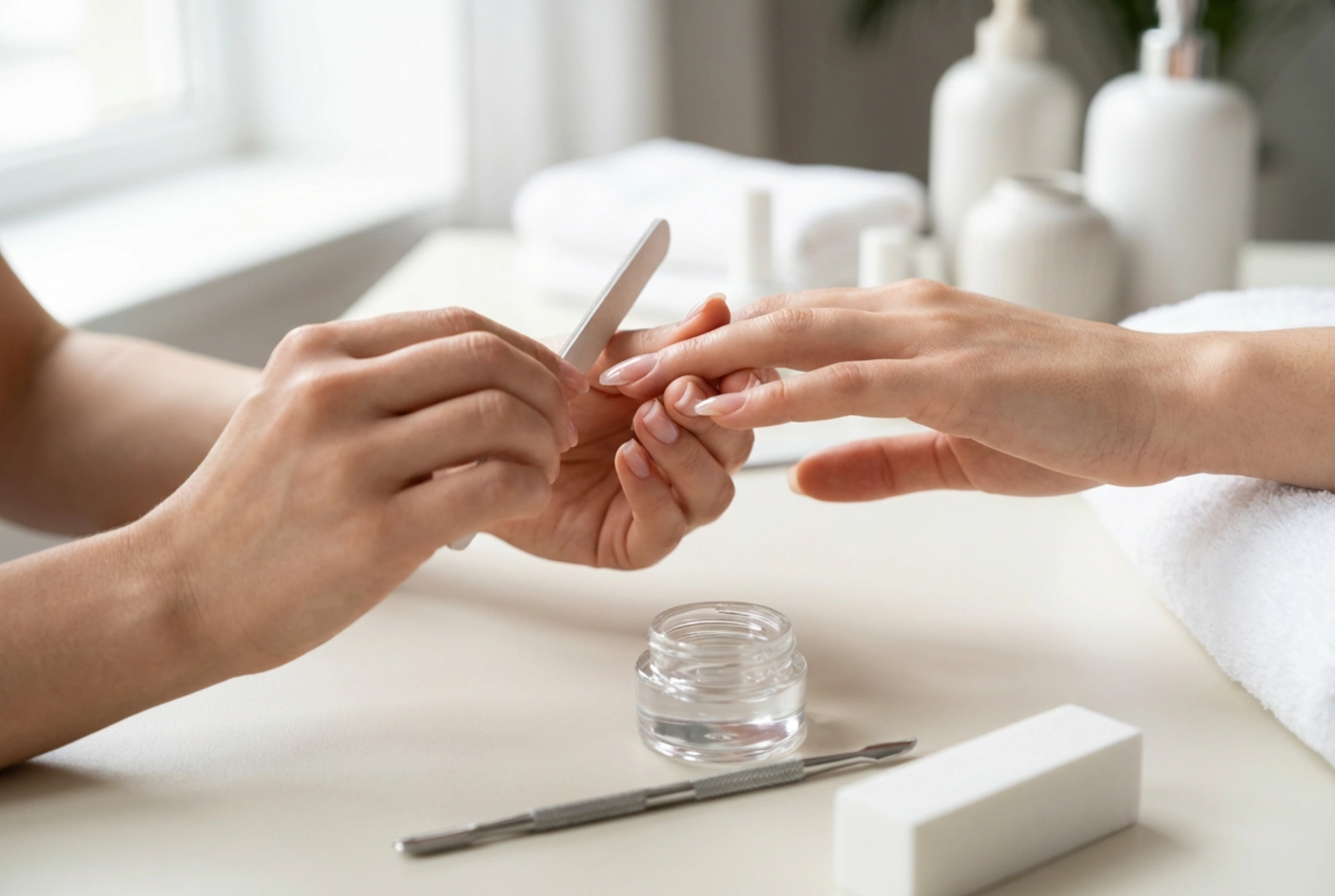 Gel στα tips: προετοιμασία της πλάκας, αρχιτεκτονική και λιμάρισμα