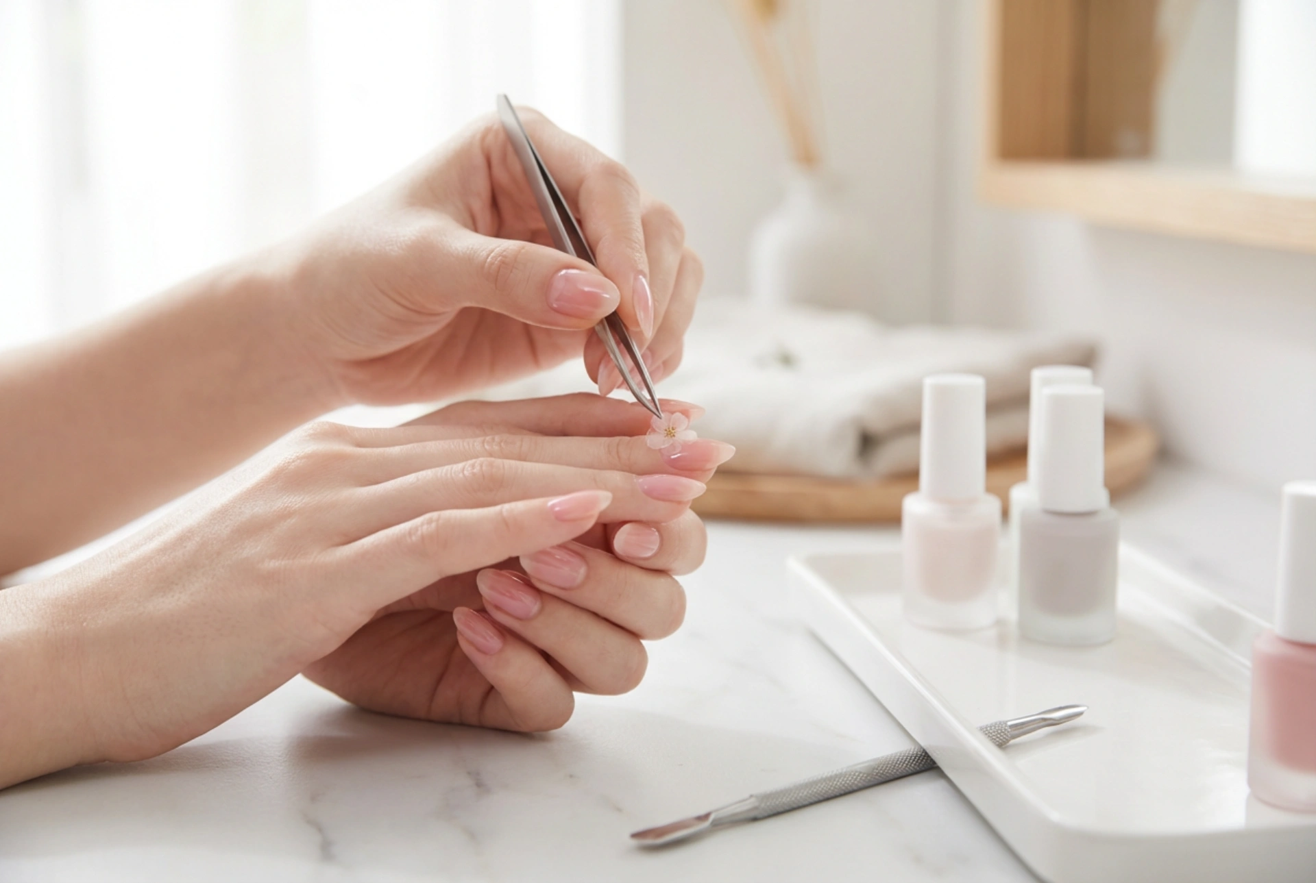 Νύχια και αυτοκόλλητα: πώς να επιλέξετε σχέδια, να τα εφαρμόσετε και να τα σταθεροποιήσετε