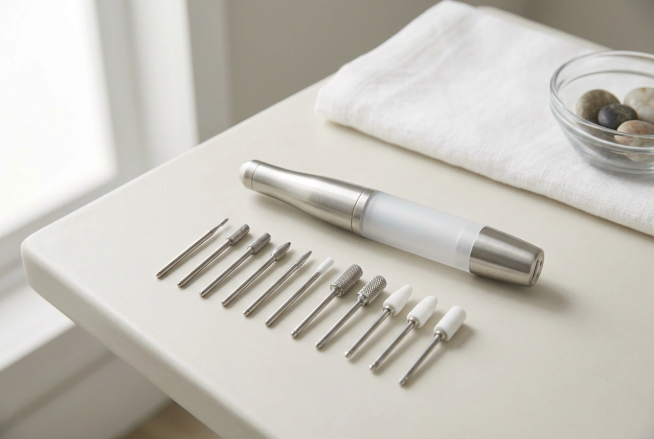 Ηλεκτρικός τροχός για πόδια και νύχια: επιλογή εξαρτημάτων και υγιεινή χρήση