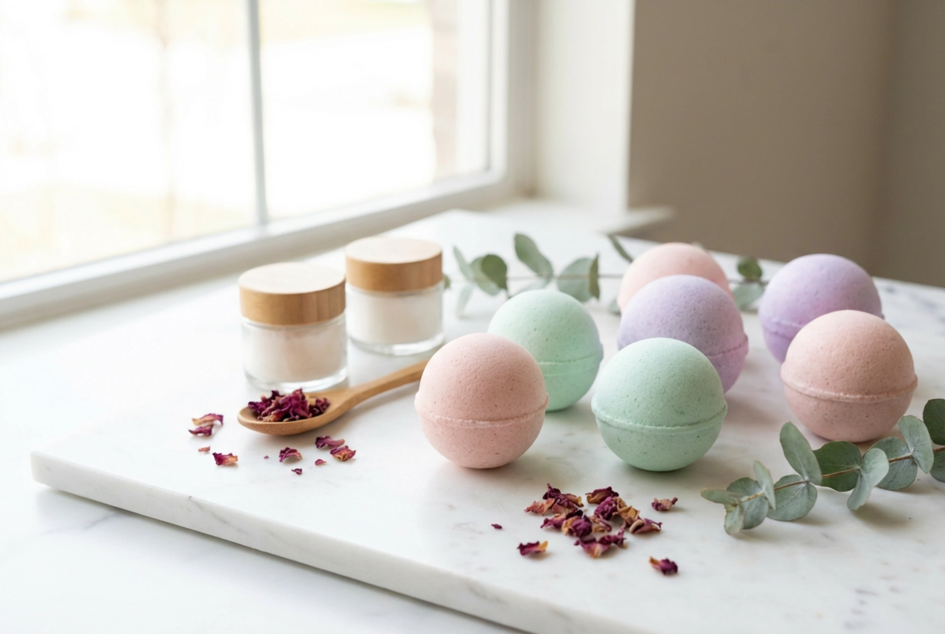 DIY βόμβες μπάνιου: πώς να φτιάξετε, να διαμορφώσετε και να στεγνώσετε τις μπάλες